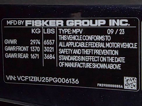 Used 2023 Fisker Ocean One image 43