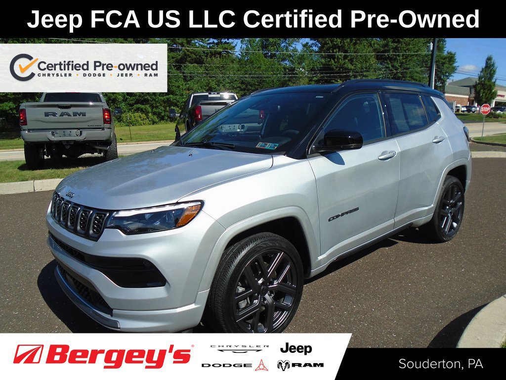 Certified 2025 Jeep Compass Limited w/ High Altitude Package AWD/4WD image 1
