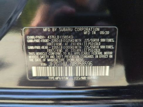 Used 2021 Subaru Crosstrek 2.5i Limited w/ Moonroof Package 1 AWD/4WD image 35