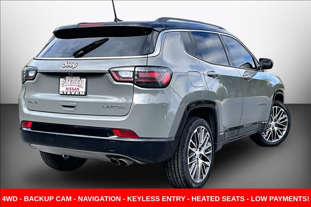 Used 2022 Jeep Compass Limited w/ Elite Group AWD/4WD image 6