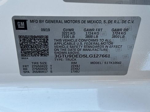 Used 2020 GMC Sierra 1500 SLT w/ SLT Premium Plus Package AWD/4WD image 26