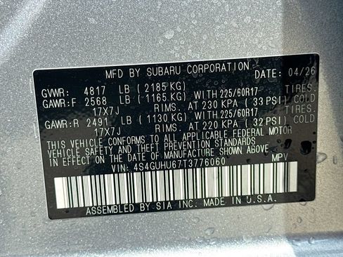 New 2026 Subaru Crosstrek 2.5i Wilderness AWD/4WD image 41