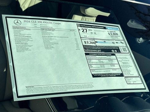 New 2026 Mercedes-Benz CLE 300 4MATIC Coupe image 29