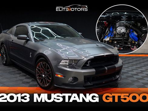 Used 2013 Ford Mustang Shelby GT500 RWD image 1