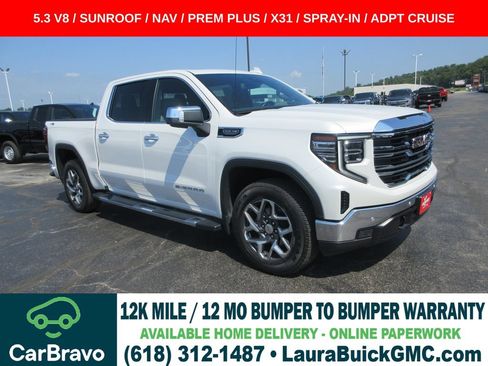 Certified 2024 GMC Sierra 1500 SLT w/ SLT Premium Plus Package AWD/4WD image 1