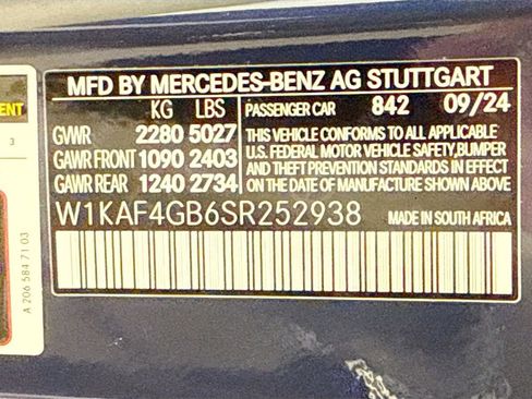 Certified 2025 Mercedes-Benz C 300 Sedan image 34