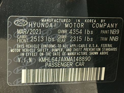 Used 2021 Hyundai Sonata SEL FWD image 12