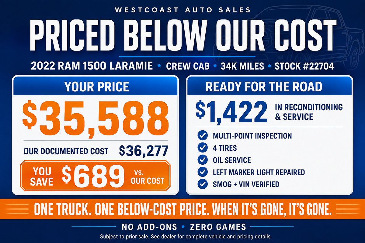 Used 2022 RAM 1500 Laramie RWD image 53
