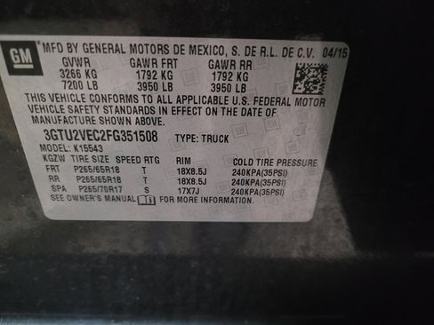 Used 2015 GMC Sierra 1500 SLT image 33