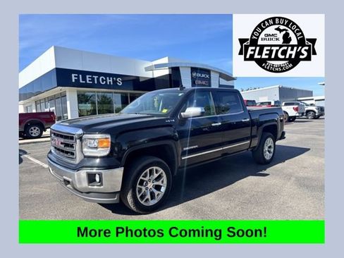 Used 2015 GMC Sierra 1500 SLT w/ SLT Crew Cab Value Package AWD/4WD image 1