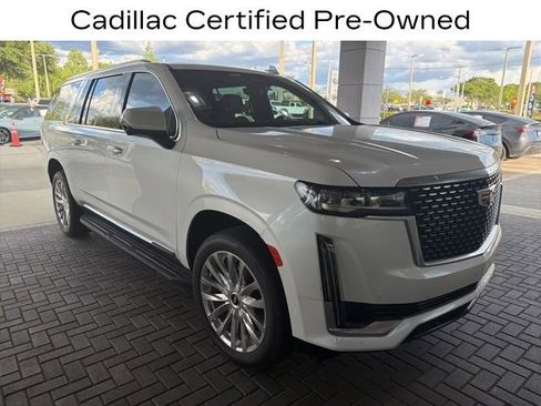 Used 2023 Cadillac Escalade ESV Premium Luxury w/ LPO, Illumination Package AWD/4WD image 2