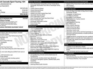 Used 2019 Buick Cascada Sport Touring w/ Dark Effects Package video 3