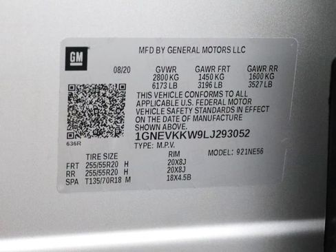 Used 2020 Chevrolet Traverse Premier w/ Redline Edition AWD/4WD image 42