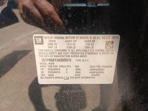 Used 2010 Cadillac SRX Luxury FWD image 16