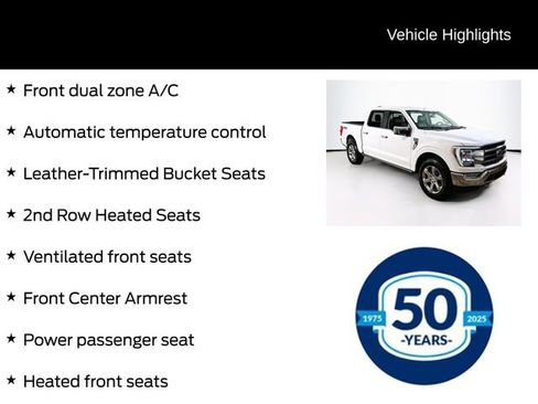 Certified 2023 Ford F150 Lariat w/ Equipment Group 502A High AWD/4WD image 16