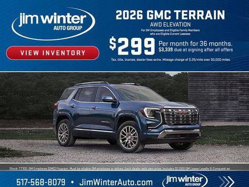 New 2026 GMC Terrain Denali AWD/4WD image 3