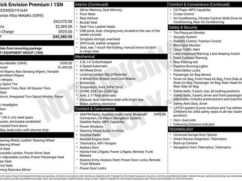 Used 2016 Buick Envision Premium image 25