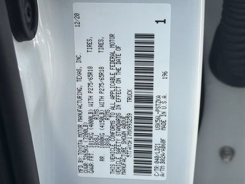Used 2021 Toyota Tundra 1794 Edition w/ TRD Off-Road Package AWD/4WD image 33