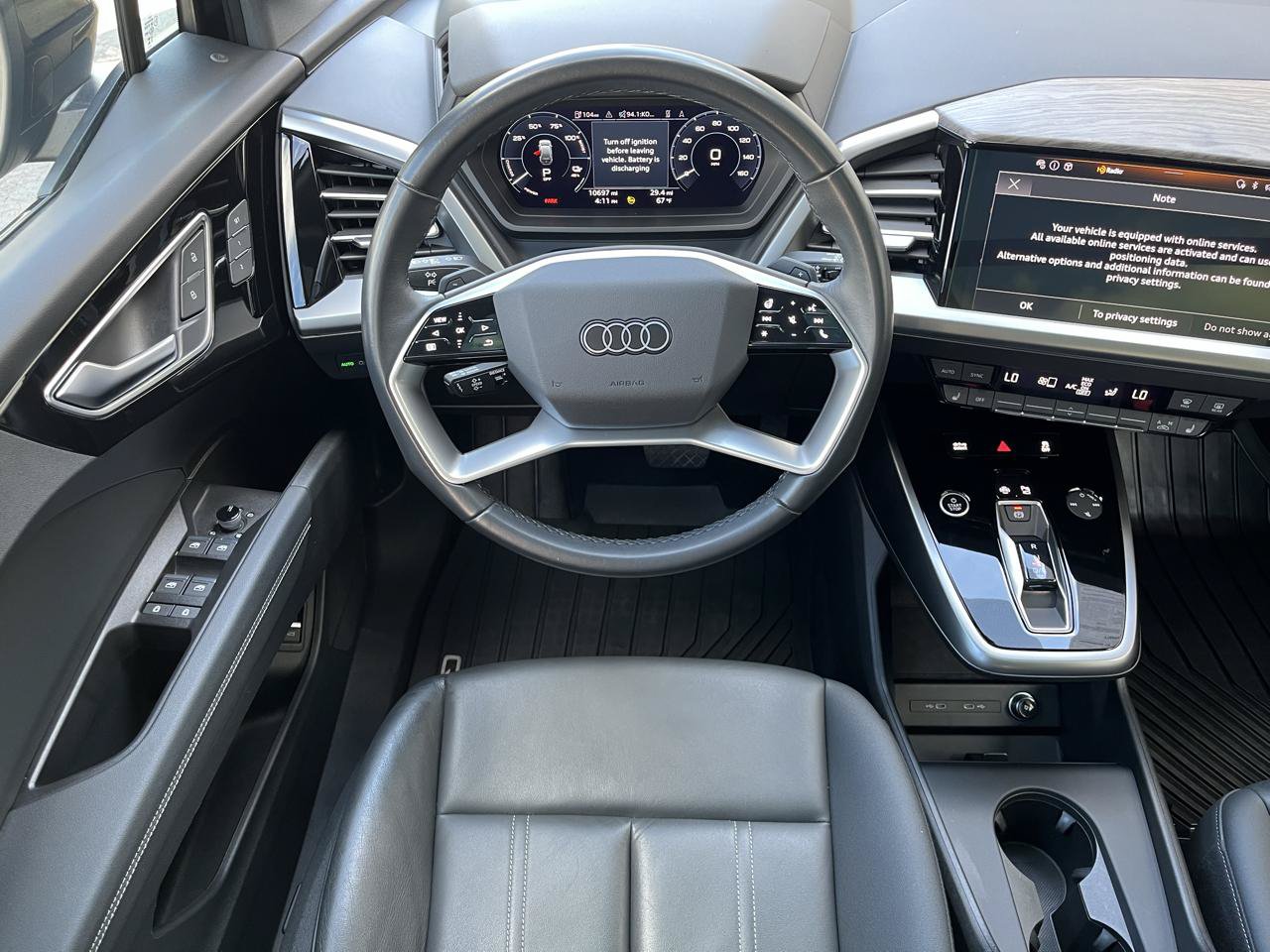 Used 2024 Audi Q4 e-tron Prestige w/ Black Optic Package AWD/4WD image 6