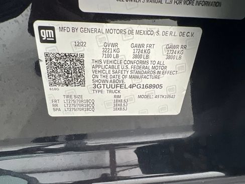 Used 2023 GMC Sierra 1500 AT4X AWD/4WD image 33