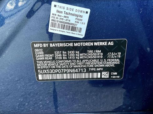 Used 2023 BMW X3 xDrive30i w/ M Sport Package image 32