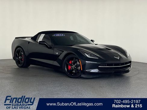 Used 2014 Chevrolet Corvette Stingray Convertible w/ 2LT Preferred Equipment Group RWD image 1