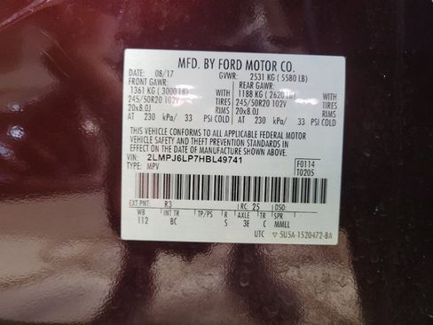 Used 2017 Lincoln MKX Reserve image 33