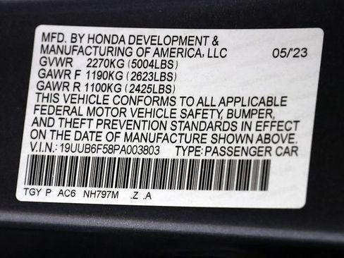 Used 2023 Acura TLX w/ A-SPEC Package AWD/4WD image 34