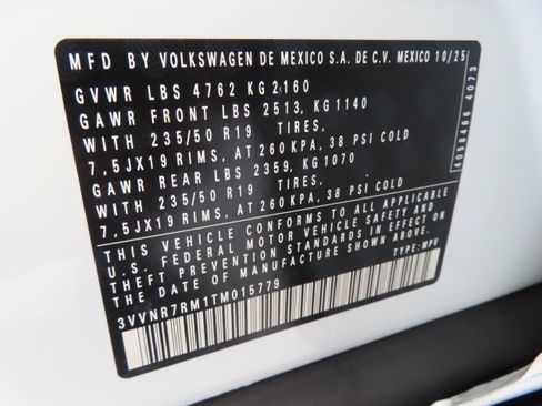 New 2026 Volkswagen Tiguan SE image 29