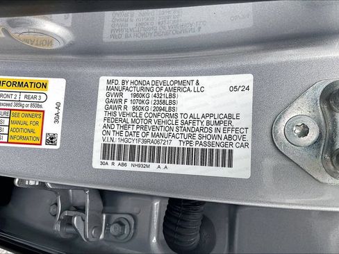 Used 2024 Honda Accord EX image 35