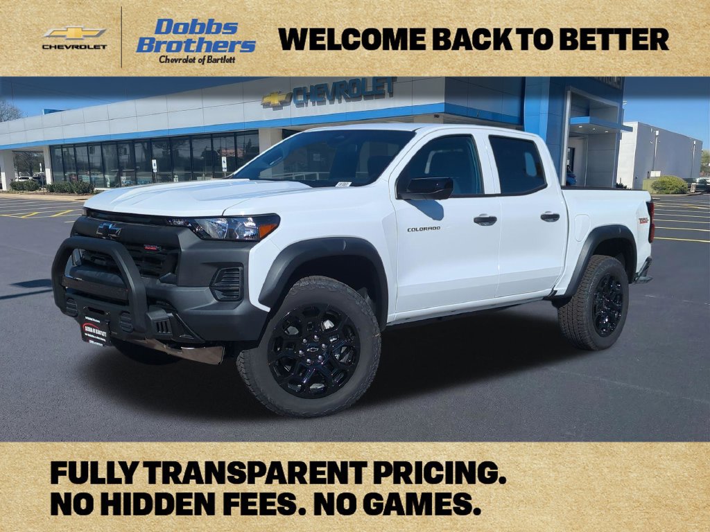 New 2026 Chevrolet Colorado Trail Boss w/ Off-Road Front Bumper Package AWD/4WD 360° Tour
