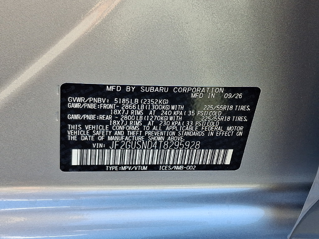 New 2026 Subaru Crosstrek 2.5i Limited AWD/4WD image 10