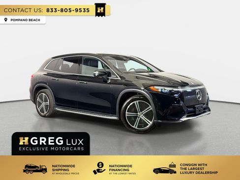 Used 2024 Mercedes-Benz EQS 450+ 4MATIC SUV w/ Exclusive Trim Package image 1