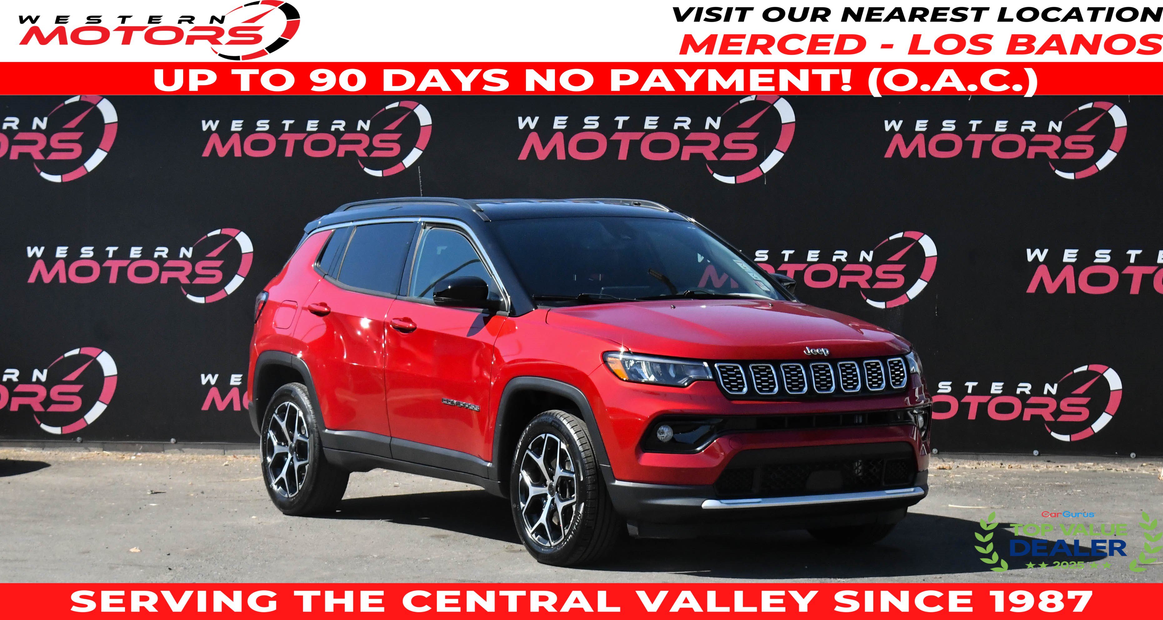 Used 2025 Jeep Compass Limited AWD/4WD image 1