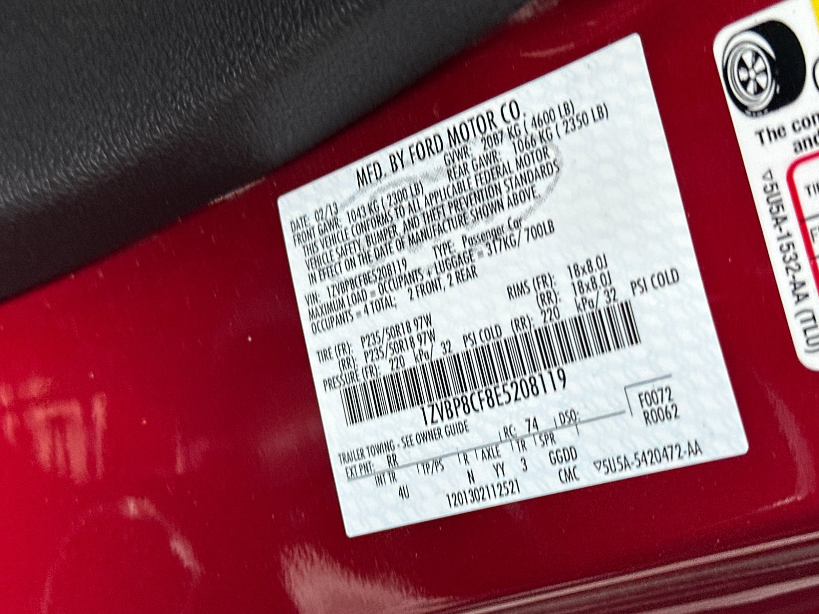 Used 2014 Ford Mustang GT Premium w/ Electronics Package RWD image 27
