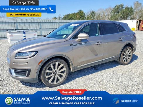 Used 2019 Lincoln Nautilus Select image 1
