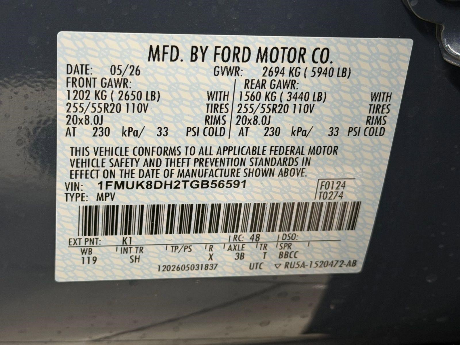 New 2026 Ford Explorer Active w/ Active Comfort Package AWD/4WD image 19