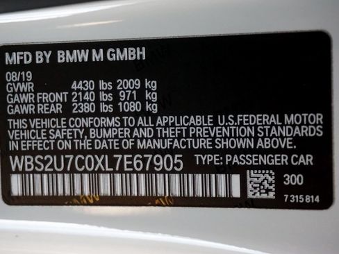 Used 2020 BMW M2 Competition w/ Executive Package RWD image 18