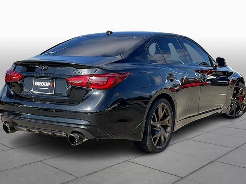 Used 2018 INFINITI Q50 Red Sport 400 w/ Sensory Package (Sport) image 11