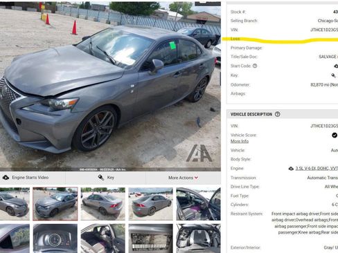 Used 2016 Lexus IS 350 AWD w/ F Sport Package image 68