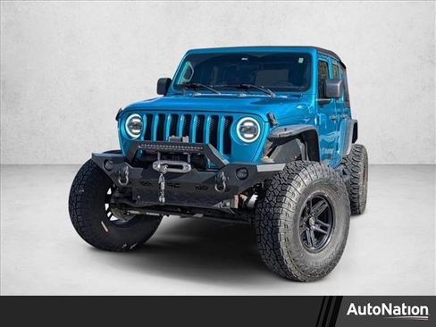 Used 2020 Jeep Wrangler Unlimited Sport image 1