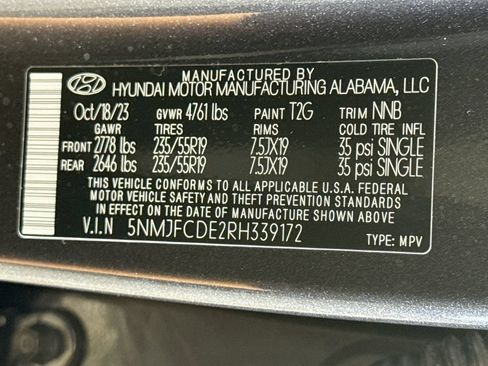 Used 2024 Hyundai Tucson SEL w/ Convenience Package AWD/4WD image 17