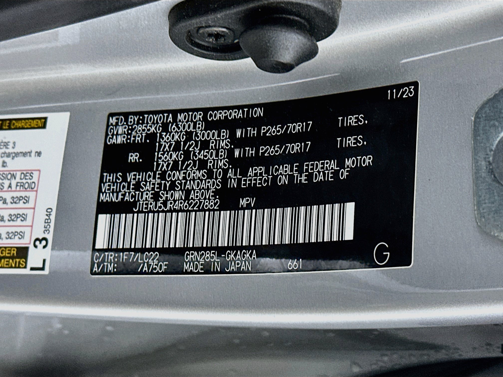 Used 2024 Toyota 4Runner TRD Off-Road Premium w/ Off Road Premium Plus Package AWD/4WD image 12