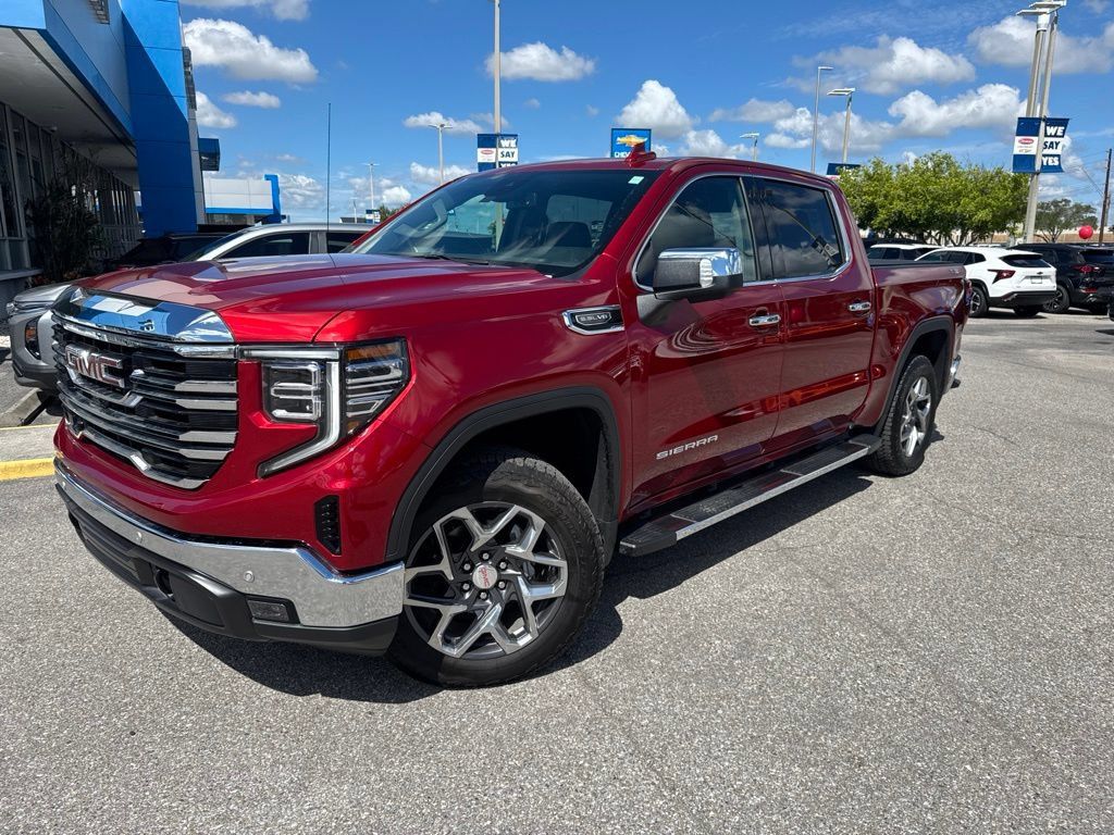 Used 2025 GMC Sierra 1500 SLT w/ SLT Premium Plus Package AWD/4WD image 1