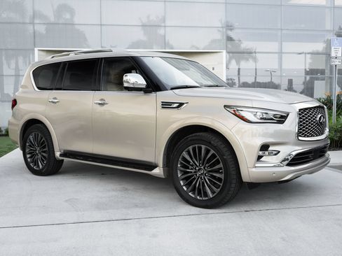 Used 2023 INFINITI QX80 Sensory w/ Cargo Package AWD/4WD image 4