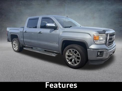 Used 2015 GMC Sierra 1500 SLT w/ SLT Crew Cab Value Package AWD/4WD image 2