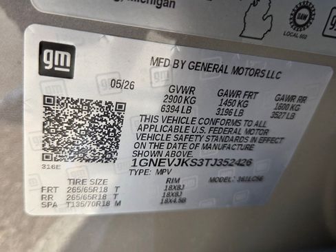 New 2026 Chevrolet Traverse Z71 w/ Enhanced Driving Package AWD/4WD image 24