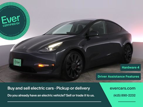 Used 2024 Tesla Model Y Performance AWD/4WD image 1