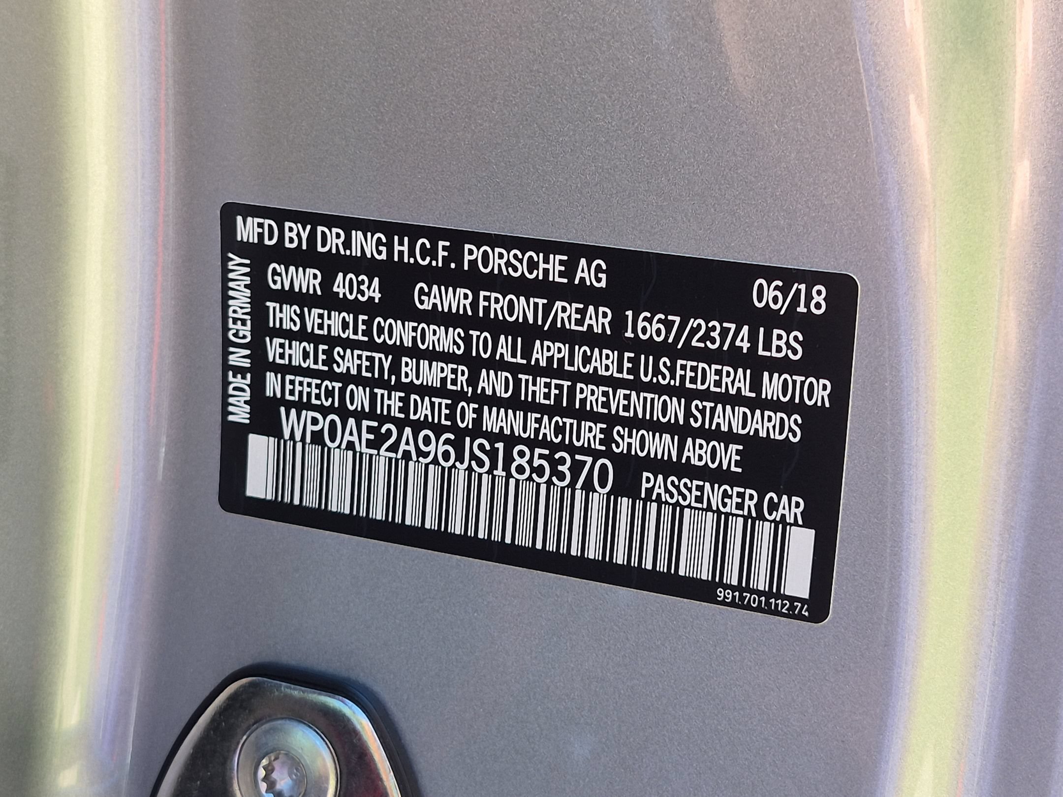 Certified 2018 Porsche 911 GT2 RS RWD image 32