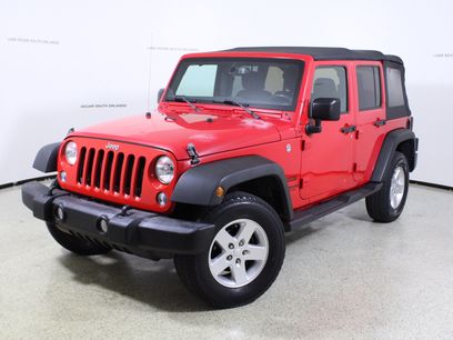 Used 2017 Jeep Wrangler Unlimited Sport w/ Quick Order Package 24S